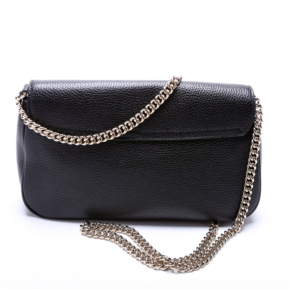 Gucci 536224 Soho Chain Tassel Flap Bag