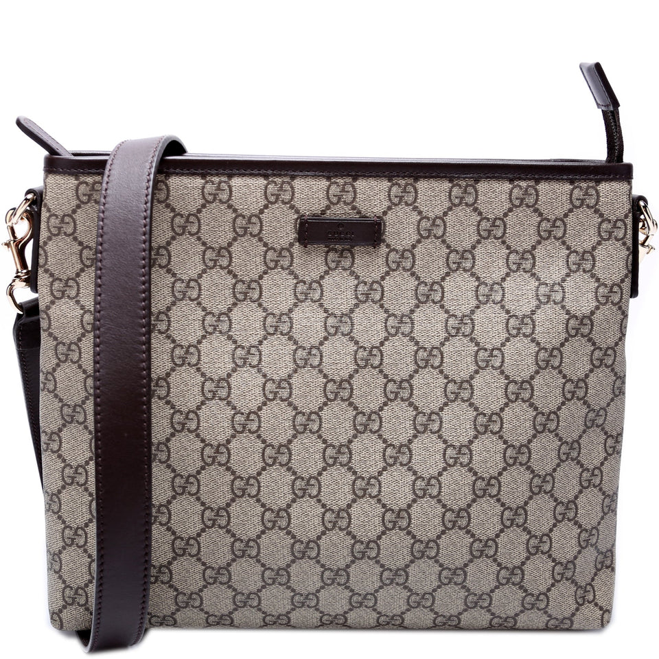 Gucci 388924 GG Supreme Crossbody Bag
