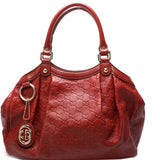 Gucci 211944 Sukey GG Leather Medium Bag