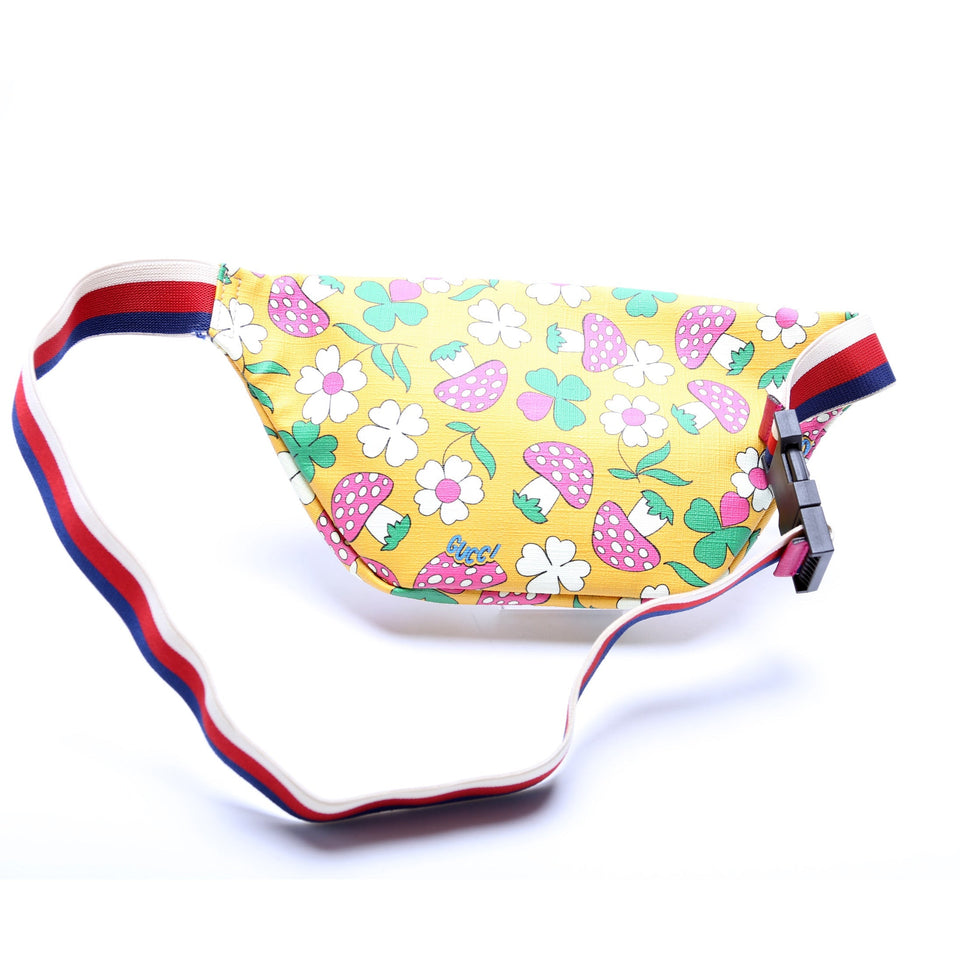 Gucci 502095 GG Supreme Printed Canvas Kids Belt Bag
