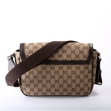 Gucci 449172 GG Canvas Messenger Bag