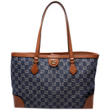 Gucci 631686 Ophidia GG Denim Tote Bag