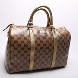 Gucci 193603 Joy Boston Crystal GG Bag