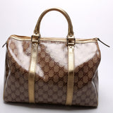 Gucci 193603 Joy Boston Crystal GG Bag