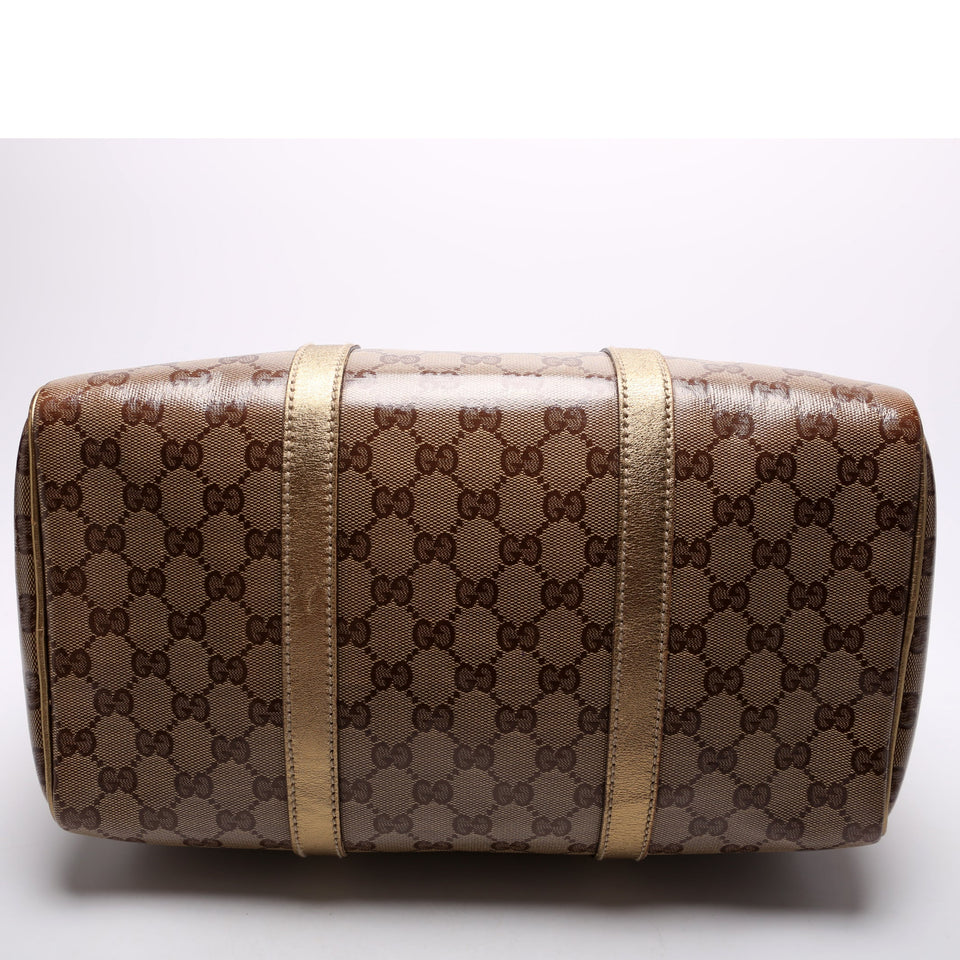 Gucci 193603 Joy Boston Crystal GG Bag