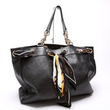 Gucci 153033 Leather Positano Tote Bag
