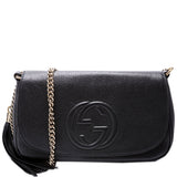 Gucci 536224 Soho Chain Tassel Flap Bag