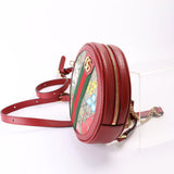 Gucci 598661 Ophidia Web Mini Flora Round Backpack Bag