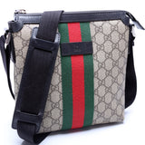 Gucci 471454 GG Supreme Web Messenger Bag