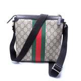 Gucci 471454 GG Supreme Web Messenger Bag