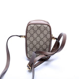 Gucci 546595 Ophidia GG Supreme Double Zip Bag