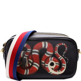 Gucci 461461 Leather Snake Messenger Bag