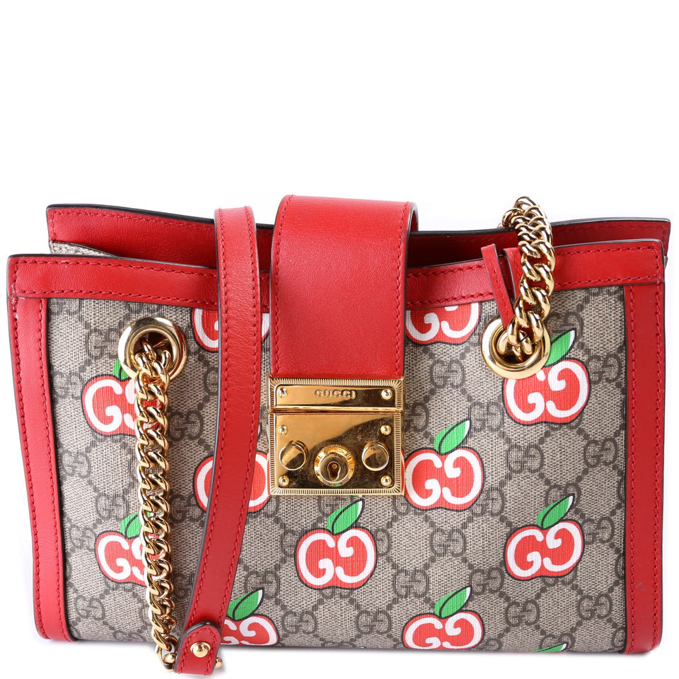 Gucci 498156 Padlock GG Apple Small Bag