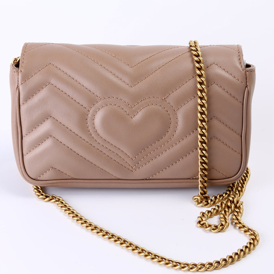 Gucci 476433 Marmont Super Mini Flap Bag