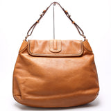 Gucci 257021 Leather Marrakech Flap Hobo Bag