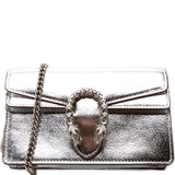 Gucci 476432 Dionysus Metallic Leather Super Mini Bag