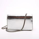 Gucci 476432 Dionysus Metallic Leather Super Mini Bag