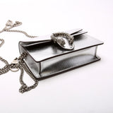 Gucci 476432 Dionysus Metallic Leather Super Mini Bag