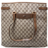 Gucci 39.02.061 GG Supreme Vertical Tote Vintage Bag