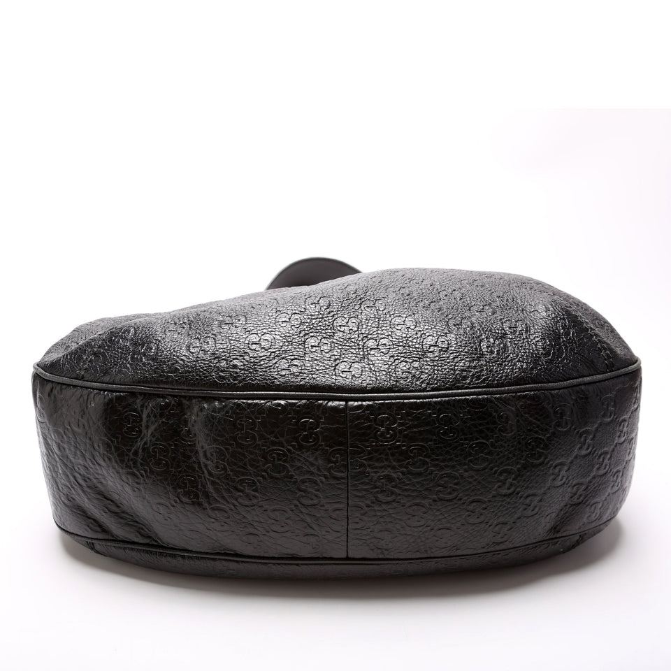 Gucci 233604 GG Leather Large Hobo Bag