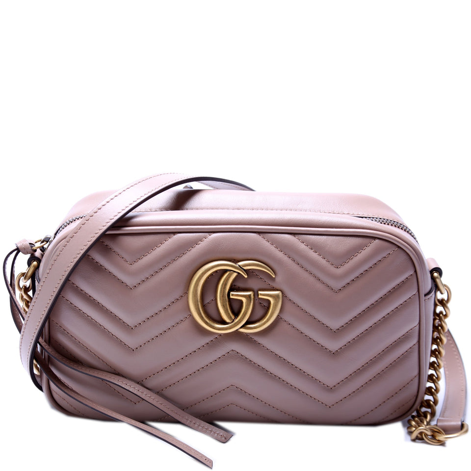 Gucci 447632 Marmont Small Leather Camera Newer Bag