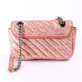 Gucci 446744 Marmont Sequin Shoulder Mini Flap Bag
