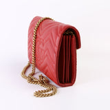 Gucci 474575 Marmont Chain Wallet Bag