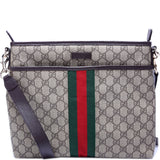 Gucci 388926 GG Supreme Flat Messenger Bag