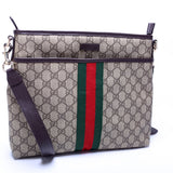 Gucci 388926 GG Supreme Flat Messenger Bag
