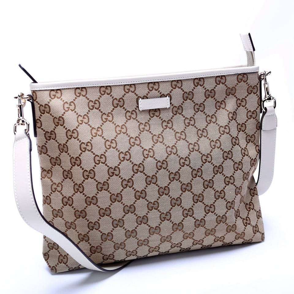 Gucci 388924 GG Canvas Crossbody Bag