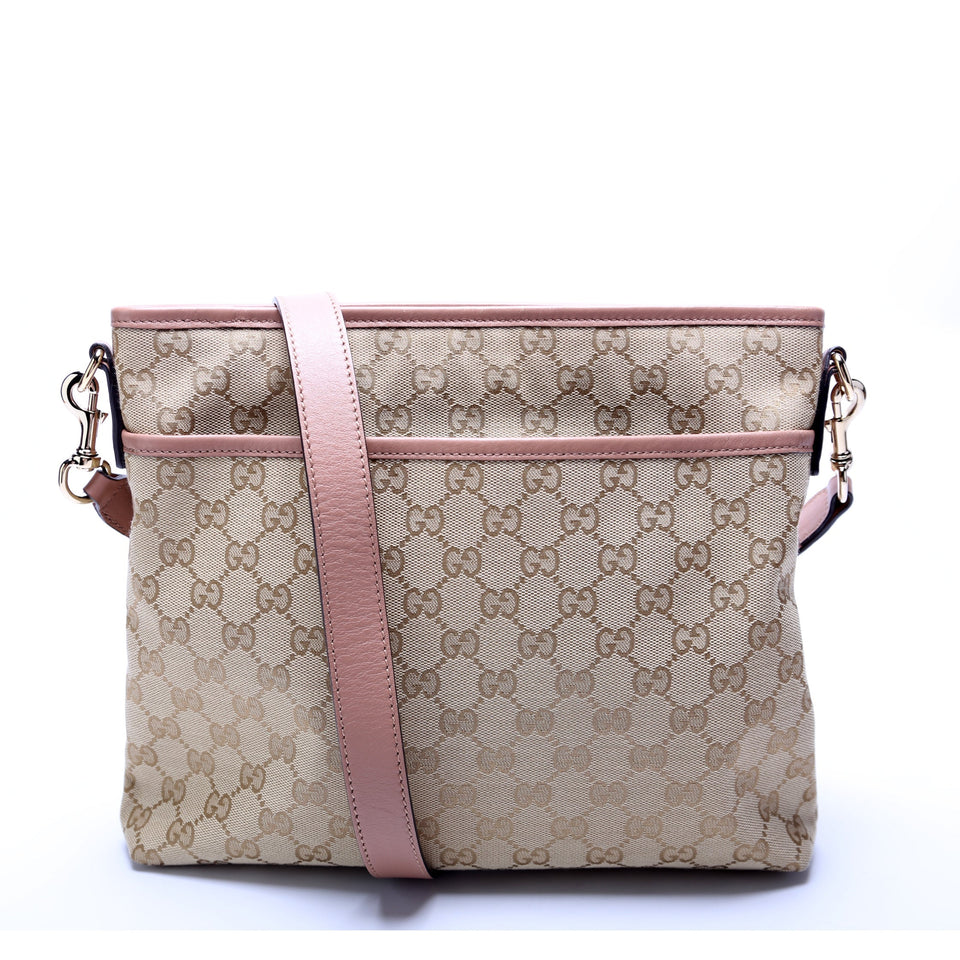Gucci 388924 GG Canvas Crossbody Bag