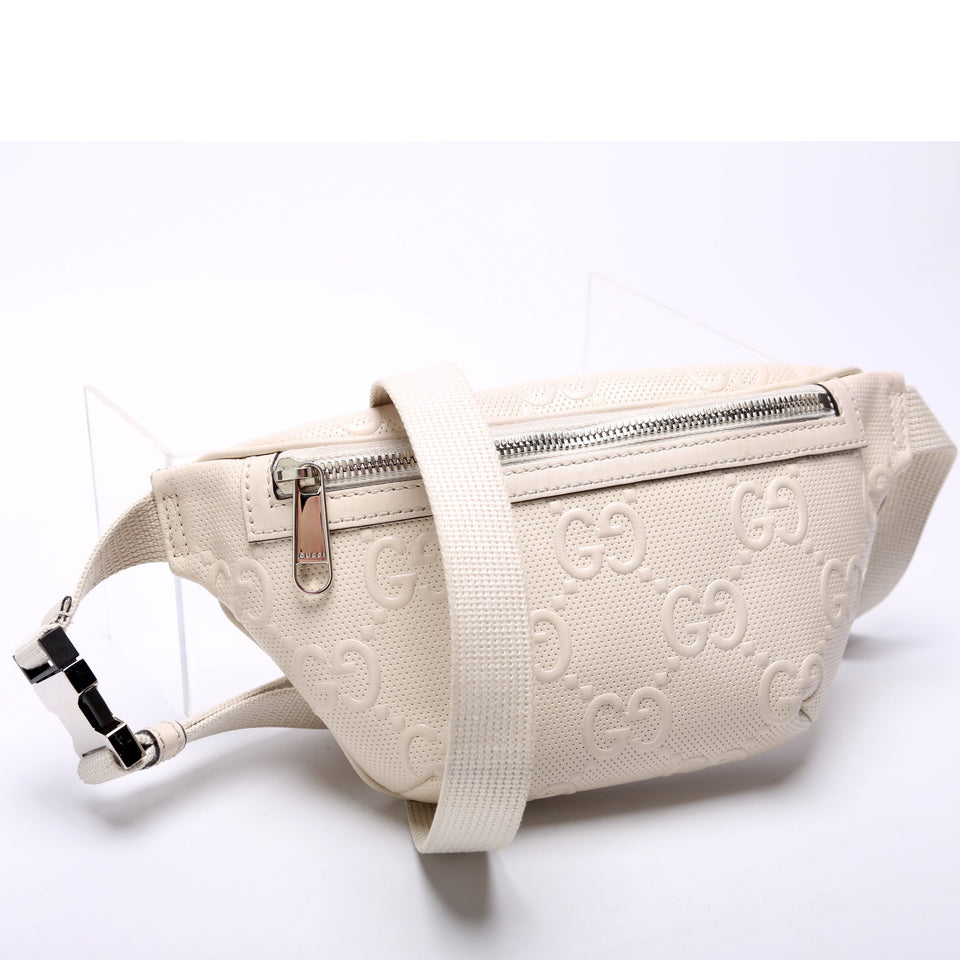 Gucci 658582 GG Embossed Belt Bag