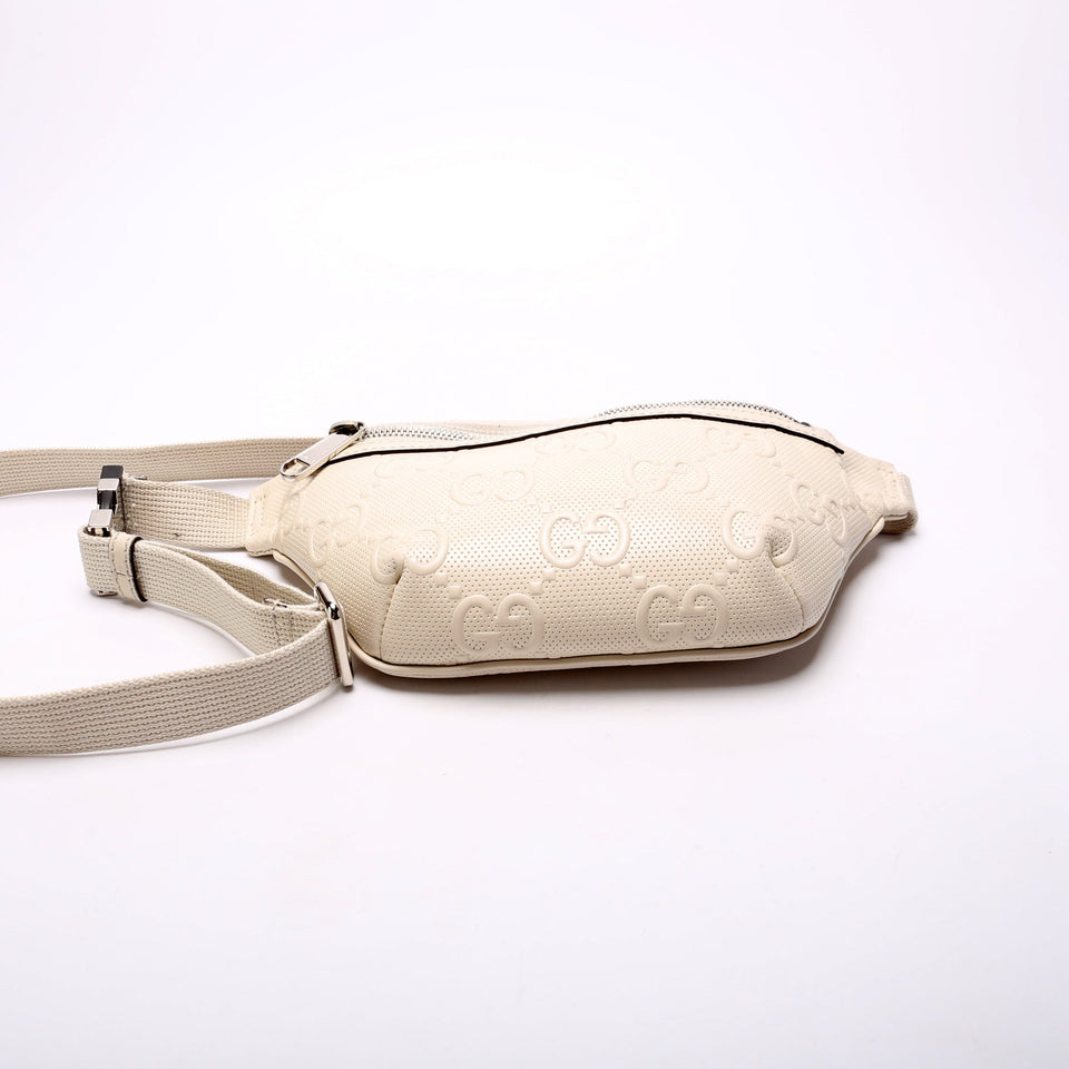 Gucci 658582 GG Embossed Belt Bag