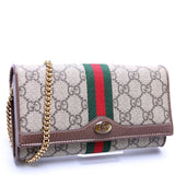 Gucci 546592 Ophidia GG Supreme Chain Wallet Bag
