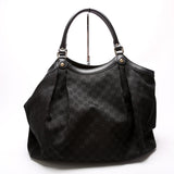 Gucci 211943 Sukey GG Canvas Large Bag