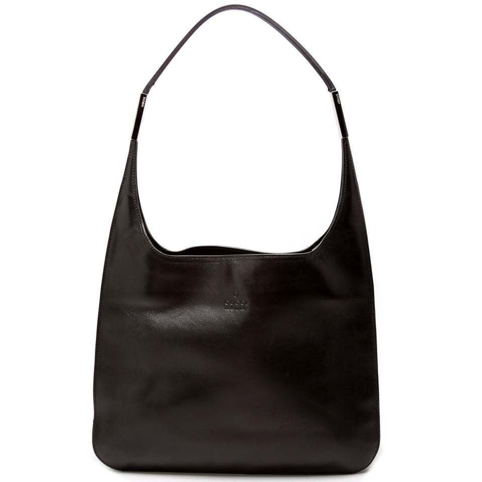 Gucci 001-3167 Vintage Leather Hobo Bag