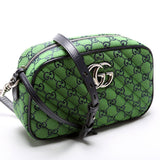Gucci 447632 Marmont Small Multicolor Canvas Camera Bag