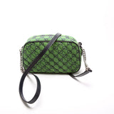 Gucci 447632 Marmont Small Multicolor Canvas Camera Bag