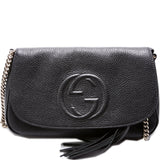 Gucci 536224 Soho Chain Tassel Flap Bag