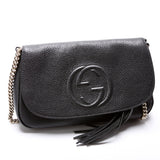 Gucci 536224 Soho Chain Tassel Flap Bag