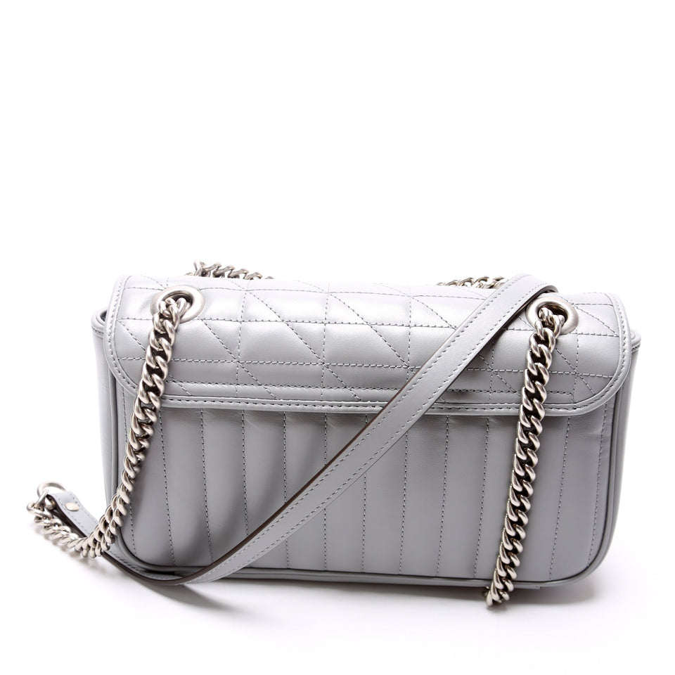 Gucci Marmont Aria Leather Shoulder Small Flap 443497 Bag