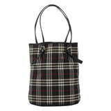 Burberry Nova Check Multicolour Synthetic Tote Bag ( )