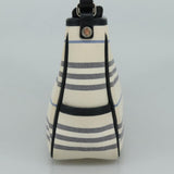 Burberry White Canvas Shoulder Bag ( )