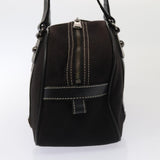 Burberry Black Canvas Handbag ( )