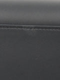 Hermes Kelly 35 Black Sombrero Leather PHW.