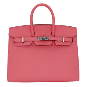Hermes25cm Birkin Sellier Rose Confetti Epsom Leather Palladium Hardware
