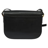 Burberry Nova Check Black Leather Shoulder Bag ( )