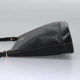 Burberry Black Leather Shoulder Bag ( )