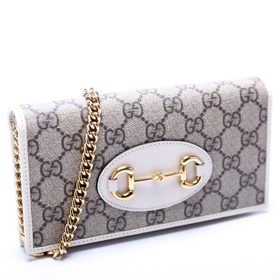 Gucci 621892 Horsebit 1955 Wallet W/ Chain Bag