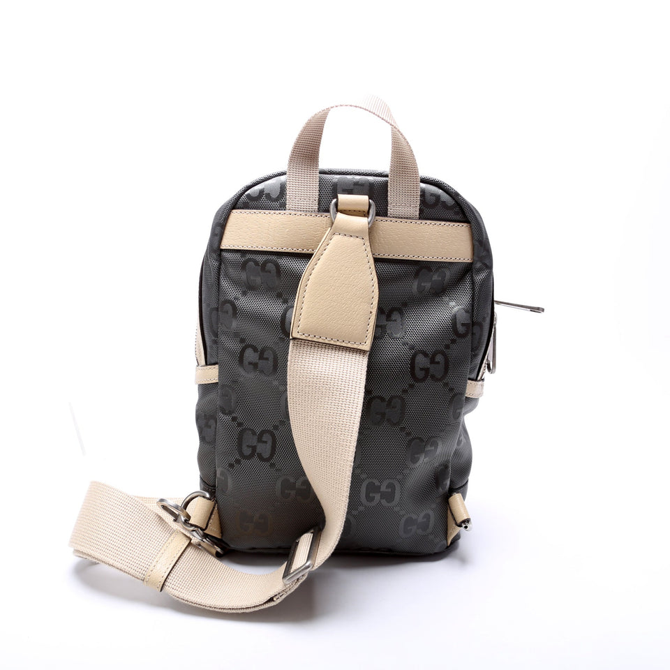 Gucci 658631 GG Nylon Off The Grid Sling Backpack Bag